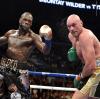 Deontay Wilder (links) gegen Tyson Fury: Am Samstagabend steht das zweite Duell der beiden an.