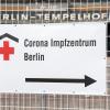 Das Impfzentrum im ehemaligen Flughafen Berlin-Tempelhof ist bereits geschlossen.