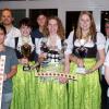 Unser Bild zeigt die erfolgreichen Haberskircher Schützen von links: Juniorenmeisterin Lena Beutlrock, Jungschützenkönig Jonathan Picard, Sportleiter Michael Hupfauer, Freischütz-Cup-Siegerin Nicole Lindermayr, Jugendmeister Leon Hieke, Schützenkönigin Jennifer Friedl, Vereinsmeisterin Katja Schwibinger, Schützenmeister Paul Kölbl und Schülermeister Max Großer. 	 	