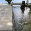 Ein Stück der nördlichen Ufermauer am Mühlbach in den Dießener Seeanlagen ist in den vergangenen Tagen instandgesetzt worden.