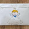 In diesem Umschlag steckte die "himmlische Botschaft" an den kleinen Liam.