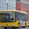 Gelbe Flotte: In Donauwörth sind - wie hier in der Reichsstraße - die Stadtbusse unterwegs.