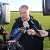 Stefan Reuter, der Geschäftsführer Sport des FC Augsburg, stellte sich am Montag den Fragen der Presse. 	