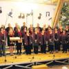 Erstes Konzert im Haunsheimer „Koarastadl“: Unser Foto zeigt die Mitglieder der „Liedertafel“ Haunsheim. 