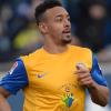 Karim Bellarabi spielt am Mittwoch mit Bayer Leverkusen gegen den FCA. Auf dem Bild trägt er noch das Braunschweiger Trikot.