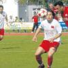 Michel Fiorentino und Victor Hofecker (von rechts) freuen sich auf das Duell mit dem TSV Schwaben Augsburg, Florian Baumgartl (links) wird den Meringern am Sonntag wohl nicht zur Verfügung stehen. 