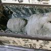 In diesem Sarkophag wurde die Mumie auf dem Dachboden eines Hauses in Diepholz gefunden.