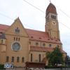 Der Stadtteil Pfersee - hier die Herz-Jesu-Kirche - hat eine aktive Bürgerschaft. Die Bürgeraktion Pferseee engagiert sich seit 40 Jahren.