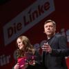 Janine Wissler (l) und Martin Schirdewan, Vorsitzende der Partei Die Linke.