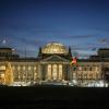 Das Reichstagsgebäude in Berlin.