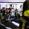 Zahlreiche Feuerwehrleute waren am Wochenende in Obenhausen im Einsatz.