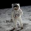 Schon bei der Mondlandung 1969 waren Varta-Batterien dabei. In der Kamera, mit der Neil Armstrong seinen Kollegen Buzz Aldrin fotografierte. 