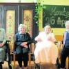 Vier Schwestern glücklich im Sander-Stift vereint: Gertrud Lupberger, Eugenie Lueger, Maria Anzer und Elisabeth Klaus. Foto: Altenhilfe