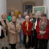 Erfolgreiche Vernissage in Höchstädt (von links): Bürgermeister Gerrit Maneth, Organisatorin Claudia Kohout und die Kunstmafia Marianne Trägner, Laudator Alexander Gallwitz, Danica Damnjanovic, Gaby Streil, Felicitas Staiber, Karla Schwinge-Degen, Inge Schmidt, Walter und Uschi Willburger und Annegret Birkner. Die Ausstellung ist bis 5. Mai geöffnet. 