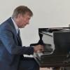 Er konzertiert bereits zum wiederholten Mal in Wettenhausen: der seit 20 Jahren in Deutschland lebende russische Pianist und Komponist Valerij Petasch.