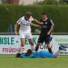 Mit einem knappen 1:0 bezwang der FSV Dirlewang (schwarze Trikots) den Tabellenletzten aus Bedernau. 