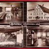 Ein historischer Blick auf und in das Bräuhaus Lepple in Vöhringen: So sah es dort 1950 aus. 