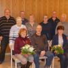 Beim Gesangverein Harmonia Illereichen wurde der Vorstand neu gewählt. Das Bild zeigt hier (sitzend von links): Erika Weh, Helmut Trautwein und Sabine Ströhle. Dahinter Dieter Mikat, Gertraud Trautwein, Reinhard Schmidt, Carola Huber, Inge Niedermeyer, Rainer Barabas und Franz Kampitsch. 