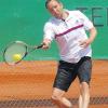 Merings Neuzugang Christian Fischer verlor bei den Herren 30 im Match-Tiebreak. 