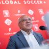 Wurde in der Firmenzentrale des Sponsors vorgestellt: Felix Magath. 