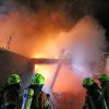 In der Nacht zum Samstag stand in der Tiefenbacher Siedlung "Im Höhlet" ein Haus in Flammen.