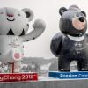 Das sind die Maskottchen der Olympischen Winterspiele (links) und der Winter-Paralympics: Soohorang und Bandabi.