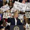 US-Präsident Donald Trump spricht während der «Make America Great Again»-Kundgebung in Florida.