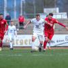 Einen Einstand nach Maß feierte Ulms Neuzugang Simon Klostermann (am Ball). Er erzielte beim 1:1 gegen Rot-Weiß Koblenz den einzigen Treffer seines Teams.
