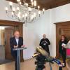 Oberbürgermeister Kurt Gribl richtet sich mit einer Videobotschaft an die Bürgerinnen und Bürger in Augsburg.