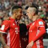 Thiago und Franck Ribéry wollen mit dem FC Bayern am Mittwoch bei Atletico Madrid gewinnen. Die Partie wird live und kostenlos im Stream übertragen.