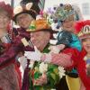 Hier schlägt das Münchner Herz: Marktfrauen mit Oberbürgermeister Dieter Reiter beim traditionellen Fasching. Am Faschingsdienstag ist es wieder so weit.