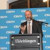 Der CSU-Europapolitiker Manfred Weber kam nach Nördlingen, um die Donau-Rieser Kandidatinnen und Kandidaten für die Landtagswahl zu unterstützen.