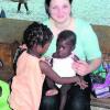 Eva Federsel verbringt auf Haiti so viel Zeit wie möglich mit den Kindern. Sie leiden am meisten unter den Folgen des Erdbebens.