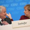 Konflikte zwischen CSU und CDU gab es auch schon, bevor Bundeskanzlerin Angela Merkel und Ministerpräsident Horst Seehofer über die Flüchtlingspolitik stritten (Archivbild). 