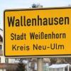Am Ortseingang des Weißenhorner Stadtteils Wallenhausen begann das Martyrium der Autofahrerin. Der Täter flüchtete.