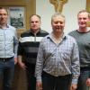 Der neue Vorstand der Jagdgenossenschaft Auerbach: (von links) Alexander Kohler, Georg Seiler, Herbert Schmid und Max Satzinger. 	