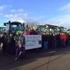 Landwirte protestierten am Samstag in Karlshuld gegen die aktuellen Beschlüsse der Bundesregierung.