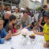 Auch am zweiten Tag der Augsburger Sommernächte wird die Innenstadt zur Party-Zone.