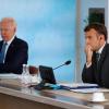 Joe Biden hat mit seiner US-Interessenpolitik  Frankreich und dessen Präsident Emmanuel Macron vor den Kopf gestoßen 