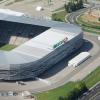 Die Augsburger WWK Arena, Heimstätte des FC Augsburg.