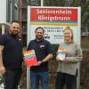 Arbeiten an der Zertifizierung des AWO-Seniorenheims in  Königsbrunn (von rechts): Lisa Hitzke, Florian Heinbach und Damir Omerovic.