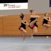 Nahezu perfekt in Sprungkraft und Synchronität, die Gymnastikgruppe der „Wild Dancers“ des TSV Friedberg von links: Bettina Prechtl, Katharina Gaßner, Elena Schmauz, Serena Frodl, Lilly Steinke und Simone Isopp. 