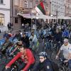 Die letzte Radlnacht war ein großer Erfolg. Tausende Augsburger waren in der City unterwegs.