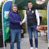 Trainer Robert Nan (links) und Sportleiter Manuel Strahler waren sich schnell einig über ein gemeinsames Engagement beim FC Grün-Weiß Ichenhausen. 