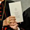 Vorstellung des nachsynodalen Schreiben von Papst Franziskus über Ehe und Familie "Amoris Laetitia", "Freude der Liebe", am 8. April 2016 im Vatikan. 