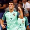 Portugals Cristiano Ronaldo nach seinem Treffer zum 1-0 im EM-Halbfinale gegen Wales.