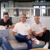 Sie sind die Macher von Fly-Tech: Christian Köhler, Leiter IT-Beratung, Benjamin Dill, technischer Leiter, Tobias Wirth, Gründer und Geschäftsführer, und Ingo Scherbel, Leiter Zahlungssysteme.