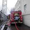 Feuerwehreinsatz in der  Haunstetter Straße.                        