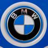 Das Logo des Automobilherstellers BMW.