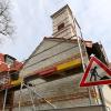 Noch bis Ende des Jahres ist die Kirche St. Johann Baptist in der Neu-Ulmer Innenstadt geschlossen, weil im Inneren Bauarbeiten stattfinden. 	